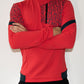 NOOK Red Text activewear sweater